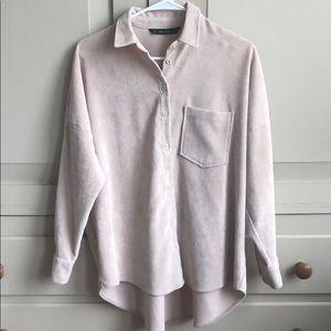 Oversized Corduroy Shirt